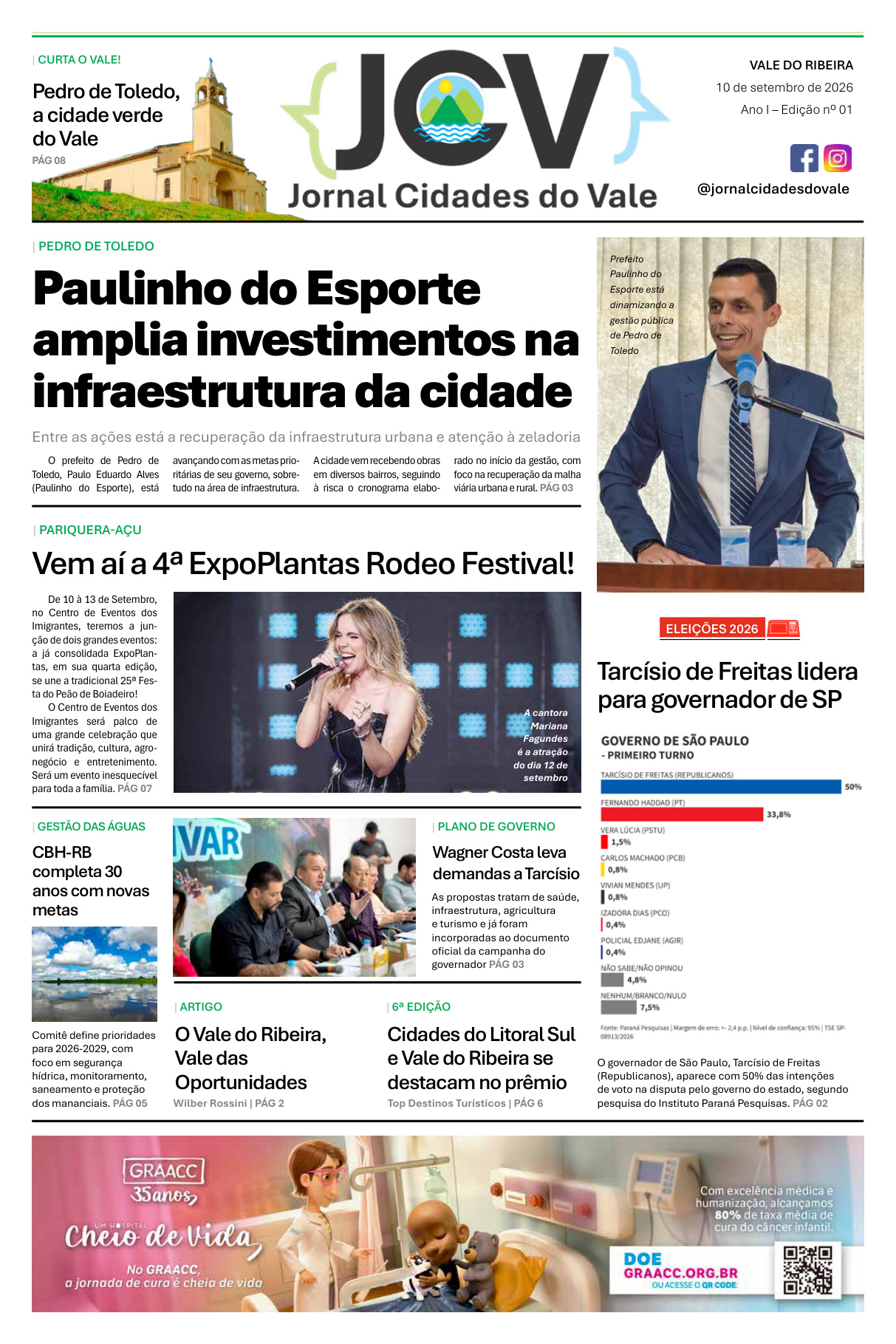 Capa da edição nº 1